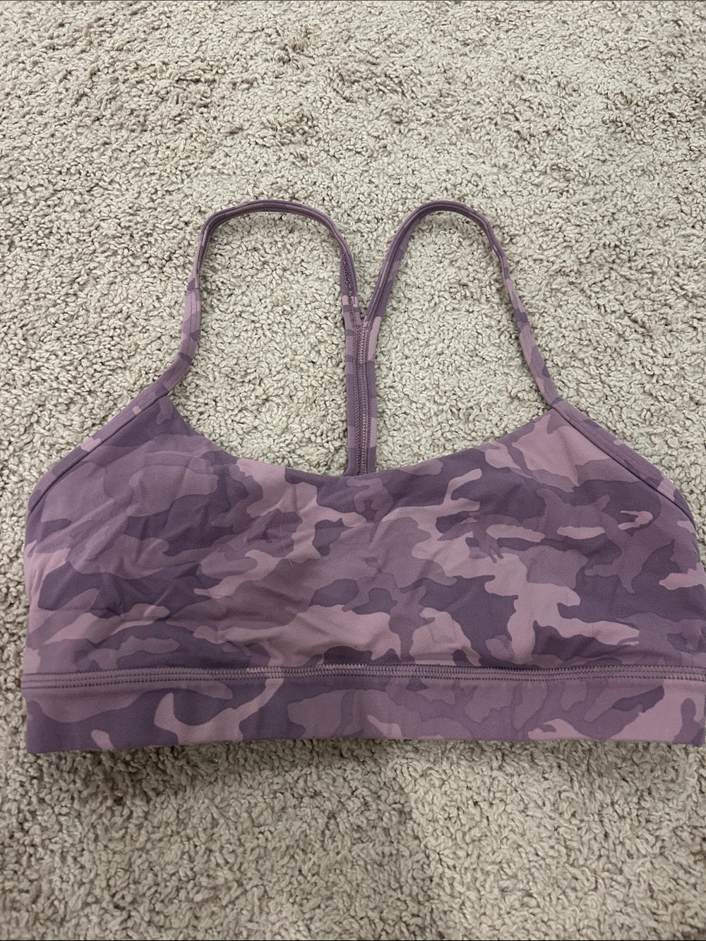 Purple Camo Lululemon size 6 NWOT